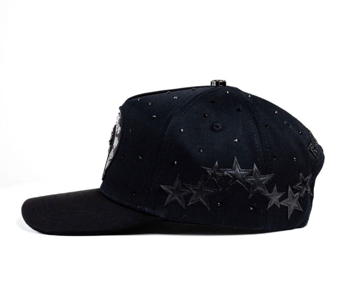 Chrome Black Bigg Boss Hat