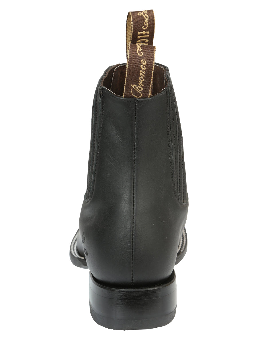 El Canelo Men’s Matte Black Boots 45755