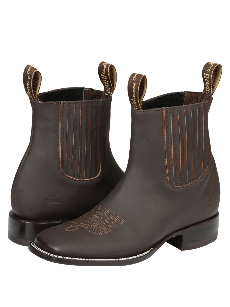 El Canelo Men’s Matte Brown Boots 45756