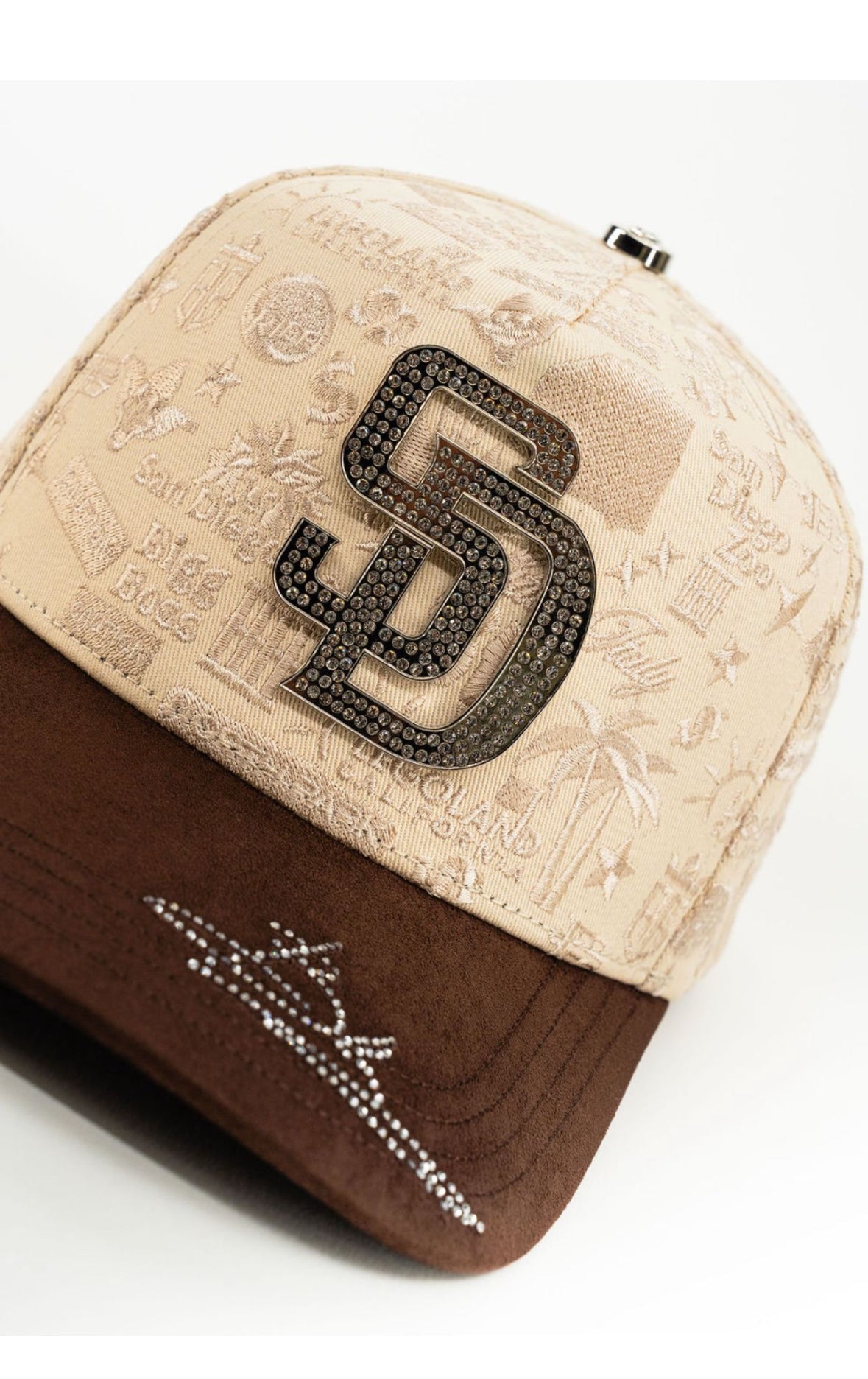 Gorra SD Negra y Beige