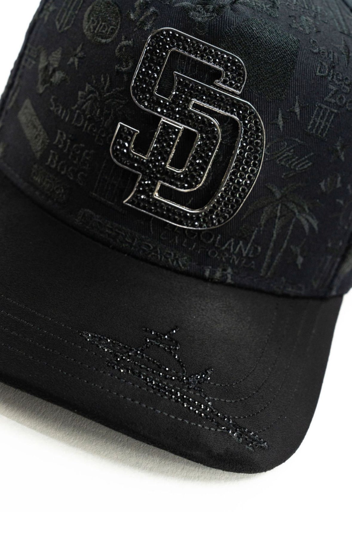 Gorra SD Negra y Beige