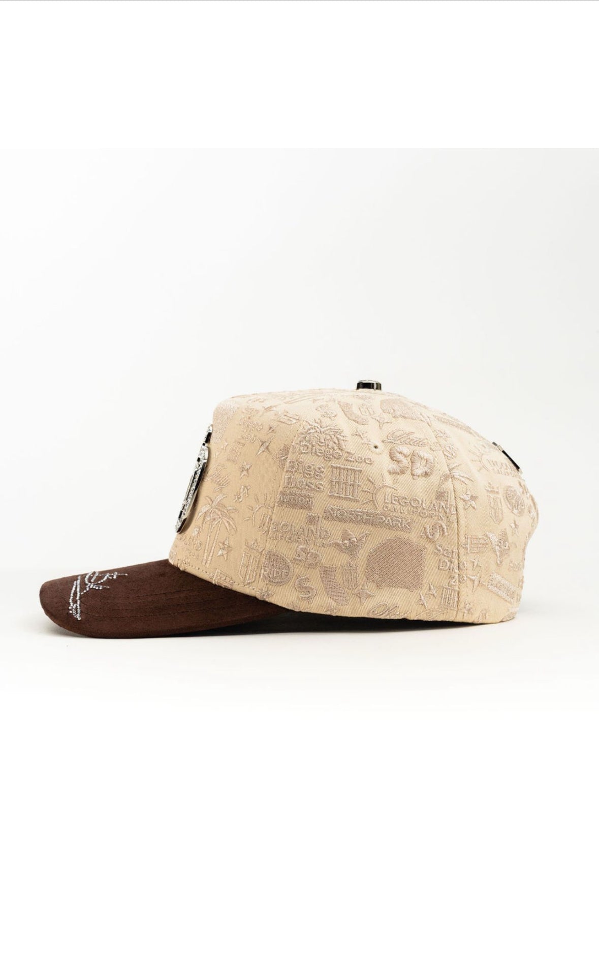 Gorra SD Negra y Beige