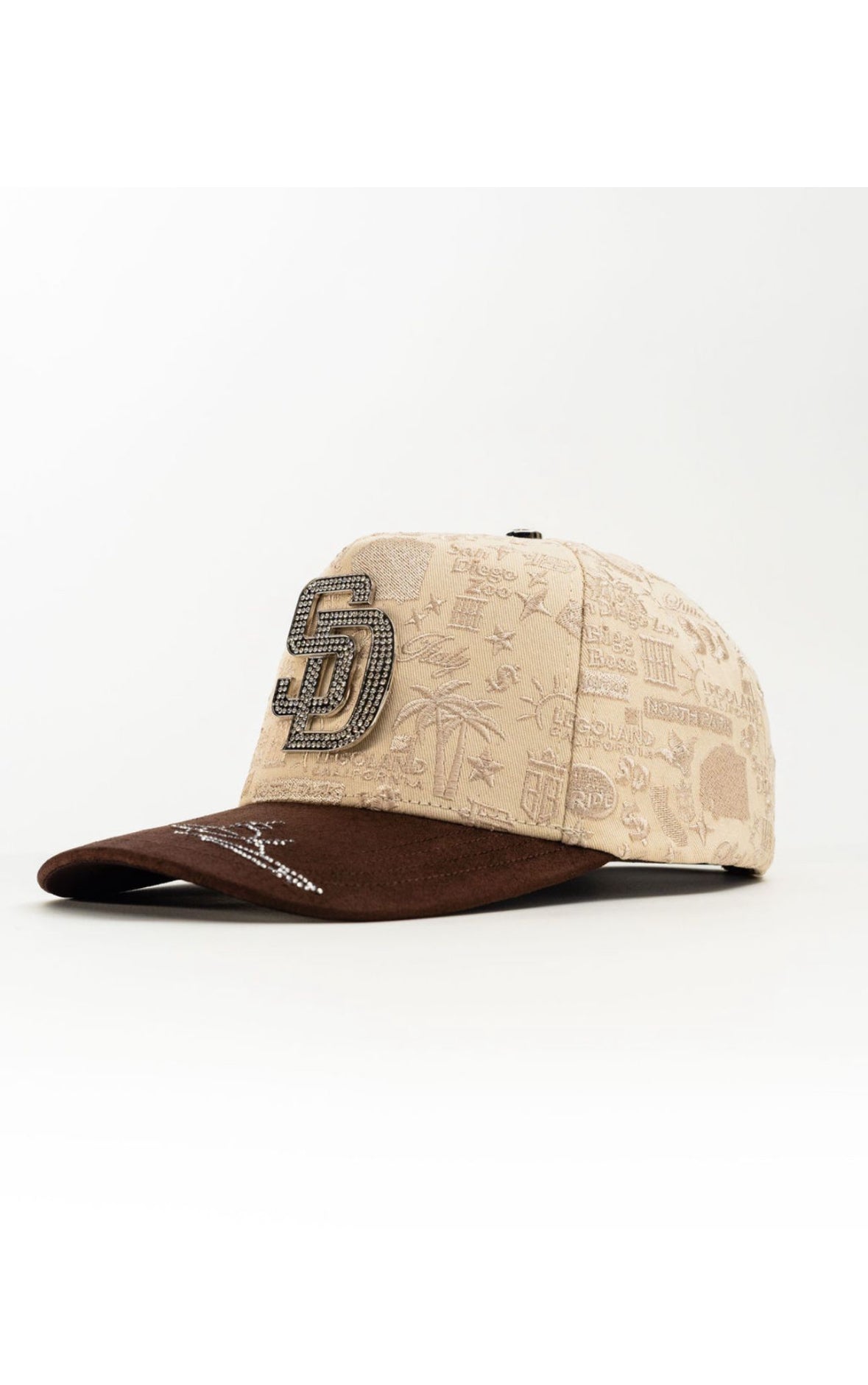 Gorra SD Negra y Beige