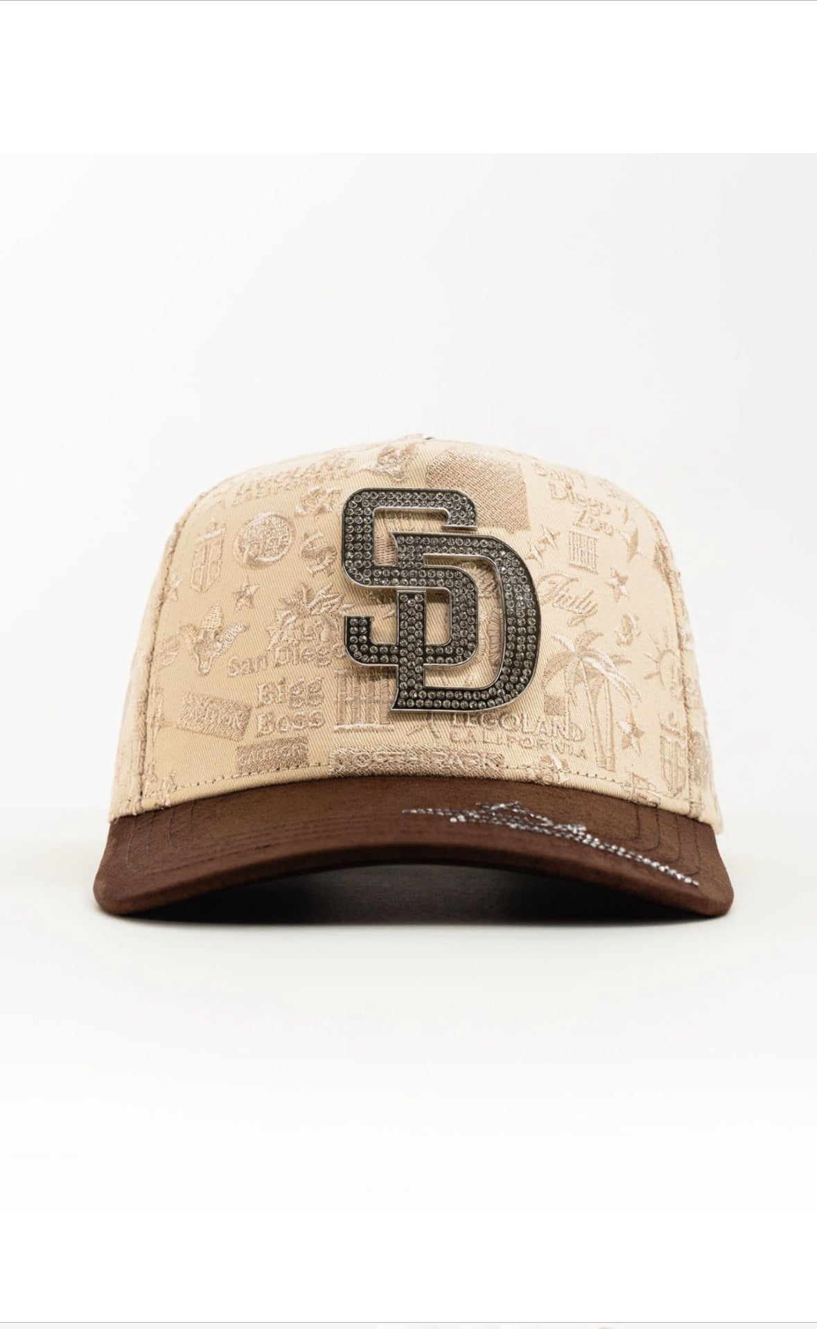 Gorra SD Negra y Beige