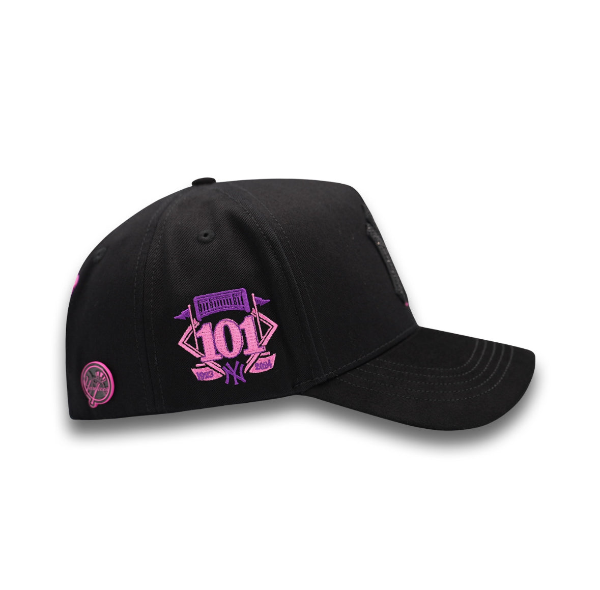 NY Hat Black/Pink