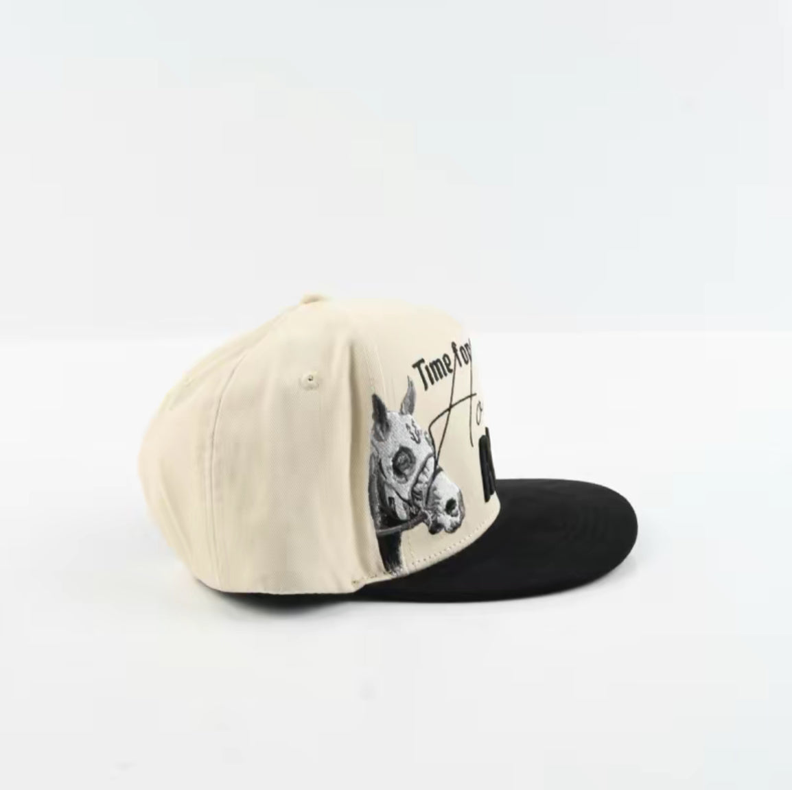 Time for Horse Racing Snapback Hat