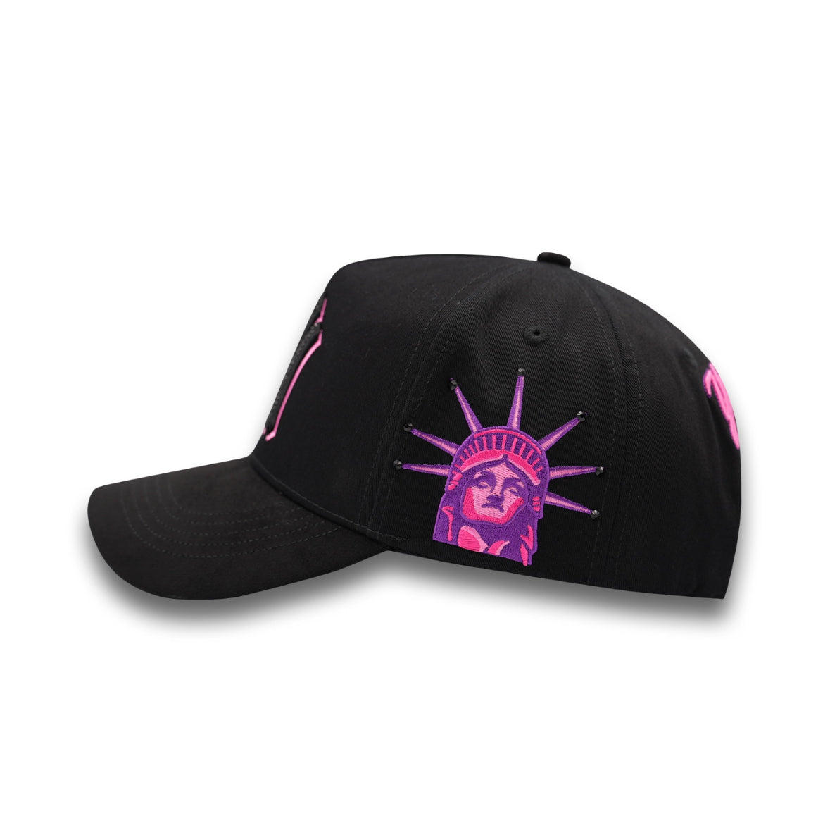 NY Hat Black/Pink