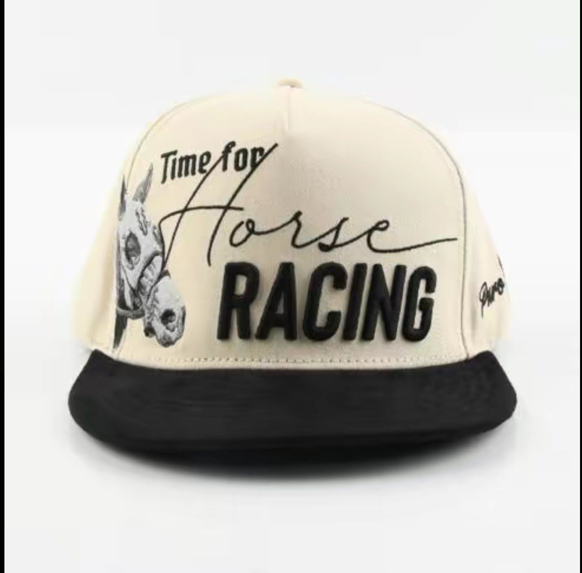 Time for Horse Racing Snapback Hat