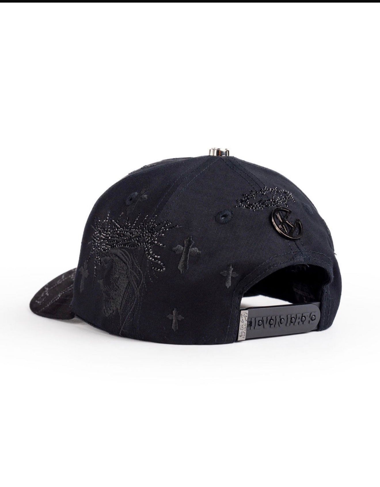 3 Cruces Total Black Kevin Hat