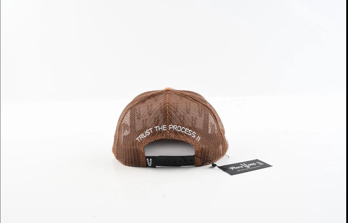 Southwest Rider Hat Puro 440 - Aztec Pattern with Brown (Flat Brim)