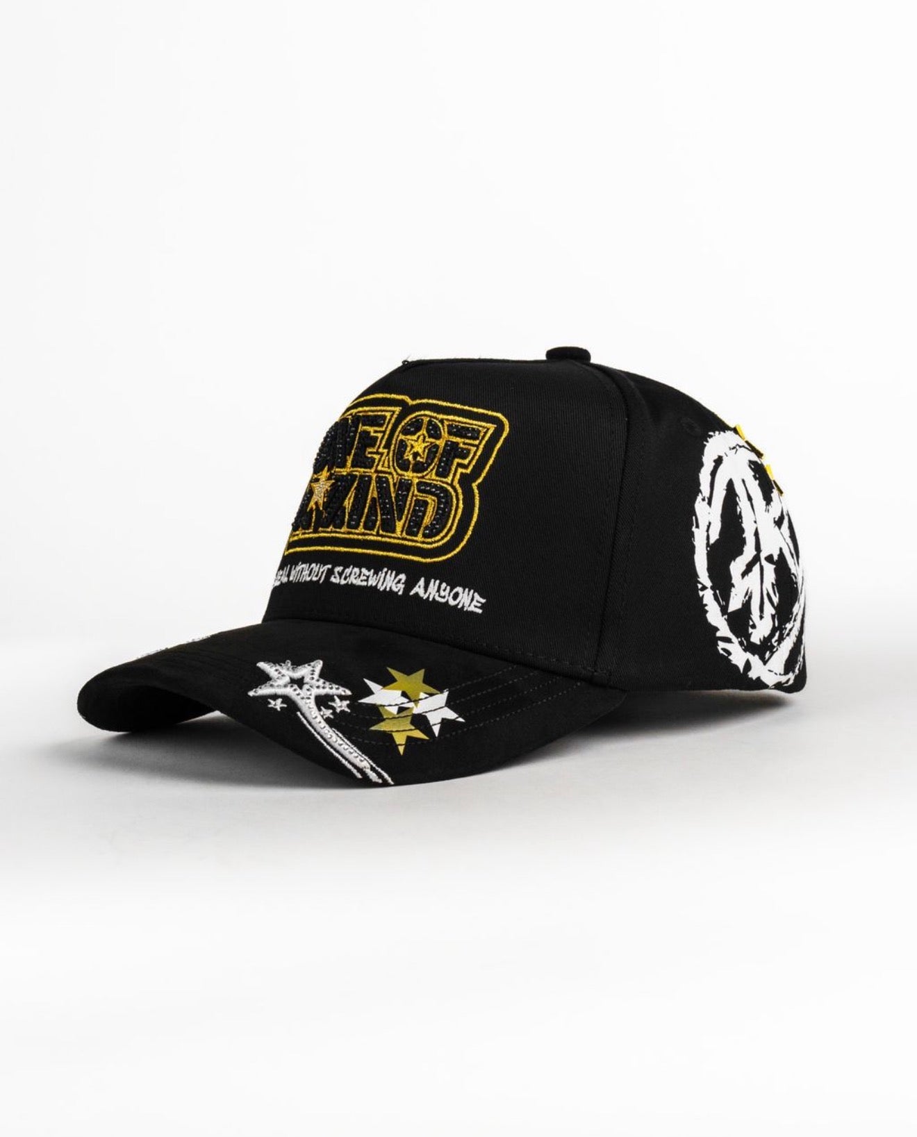 One of a Kind Gold Kevin Hat