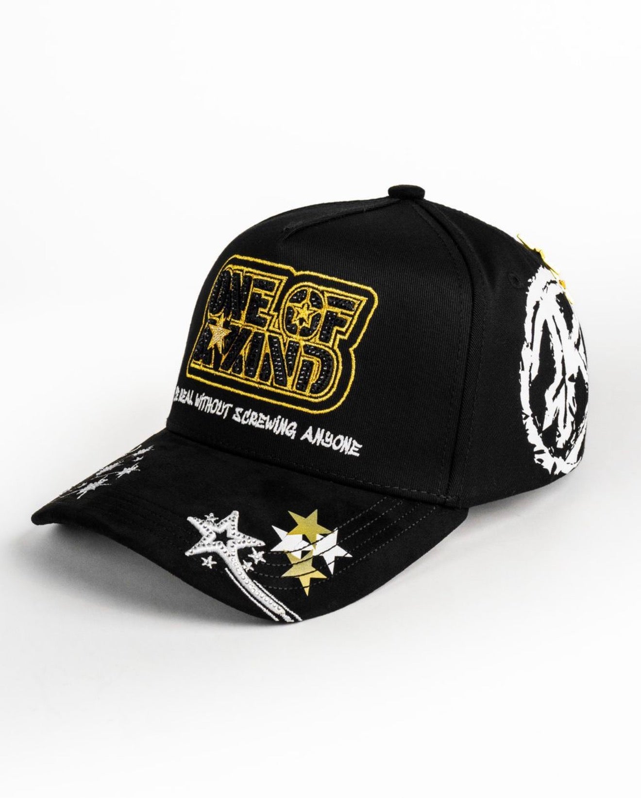 One of a Kind Gold Kevin Hat