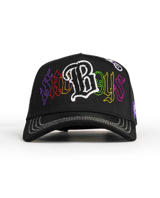 B SAD BOYS BLACK HAT BIGG BOSS