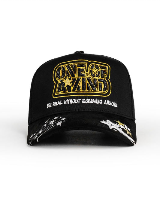 One of a Kind Gold Kevin Hat