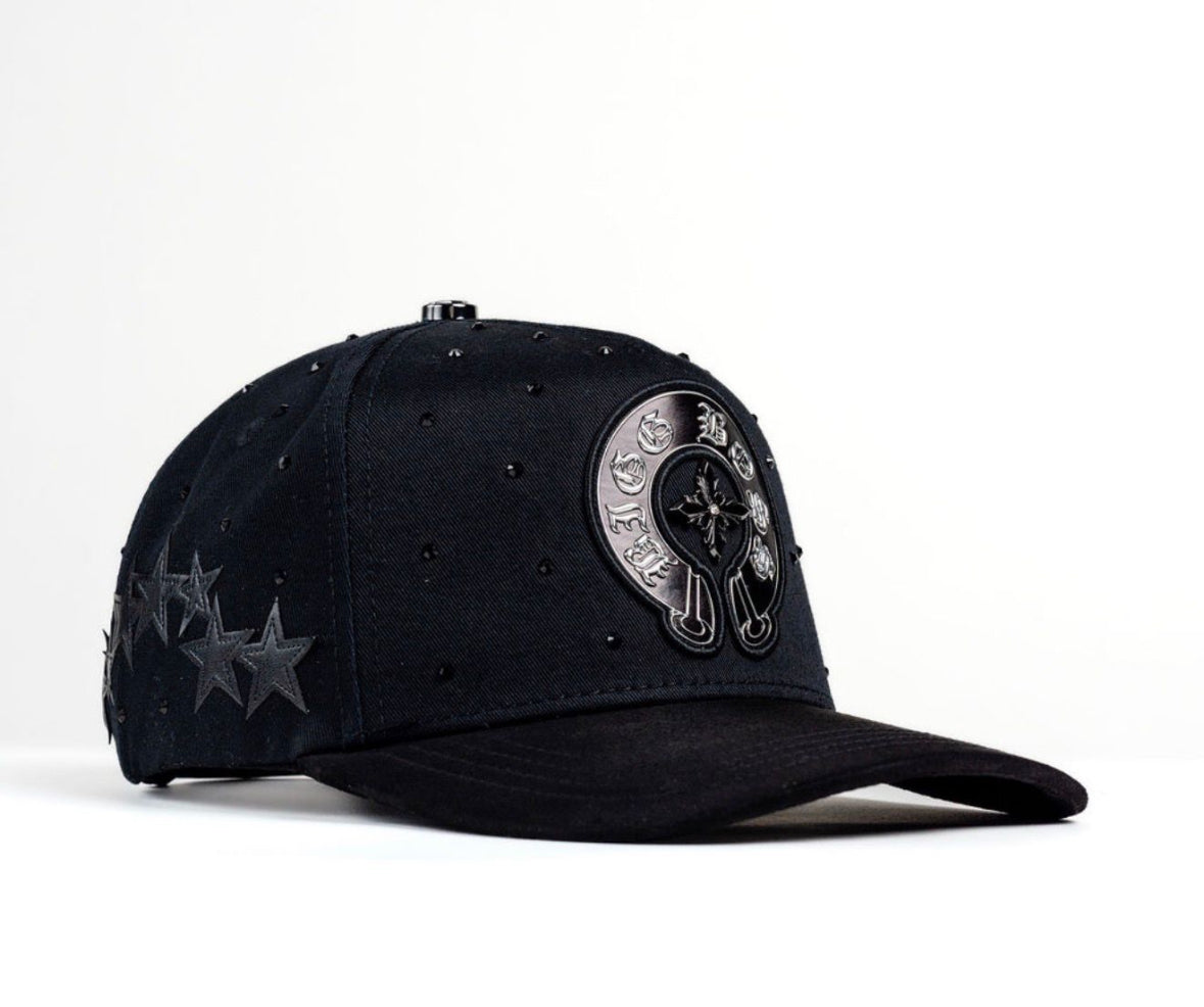 Chrome Black Bigg Boss Hat