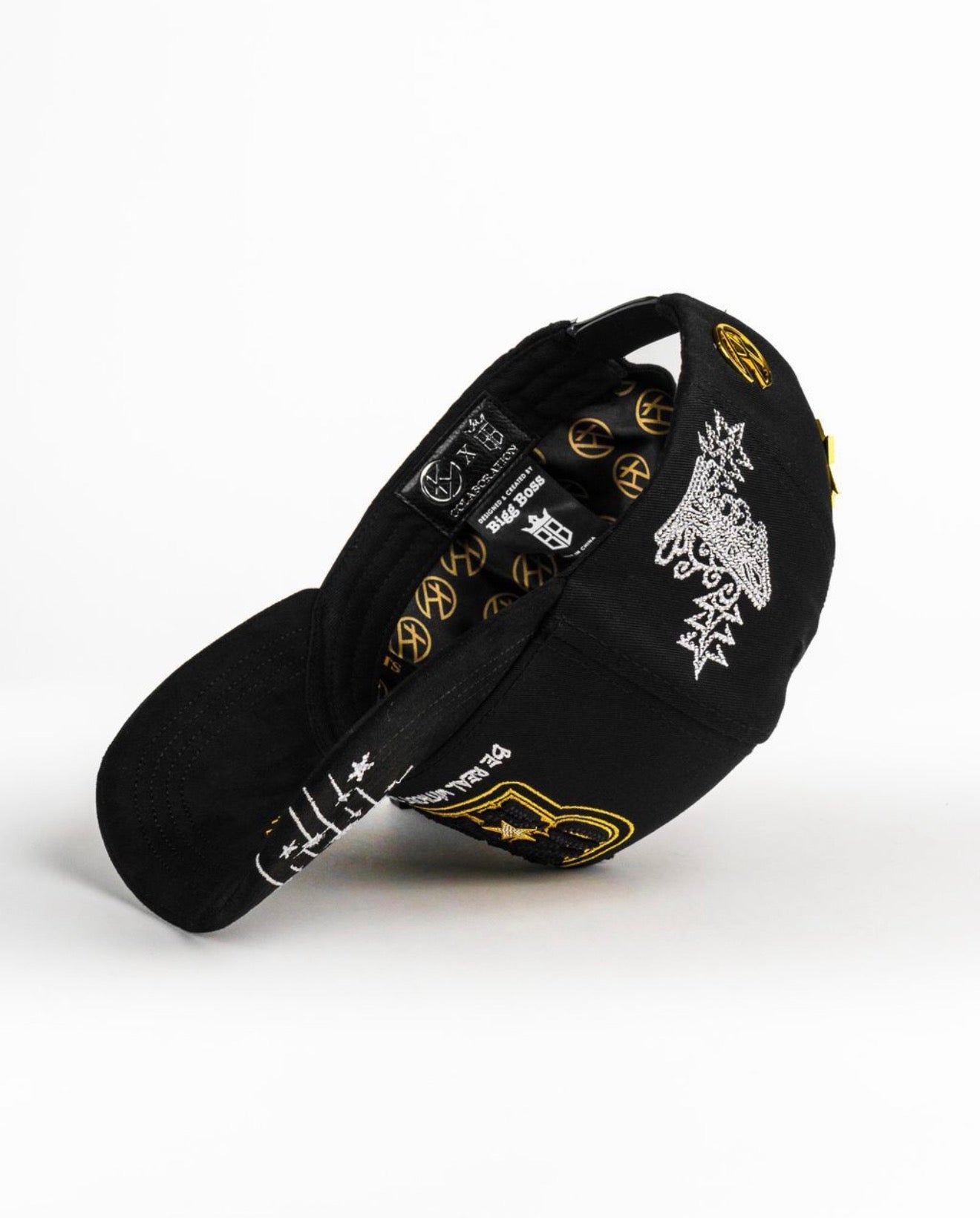 One of a Kind Gold Kevin Hat