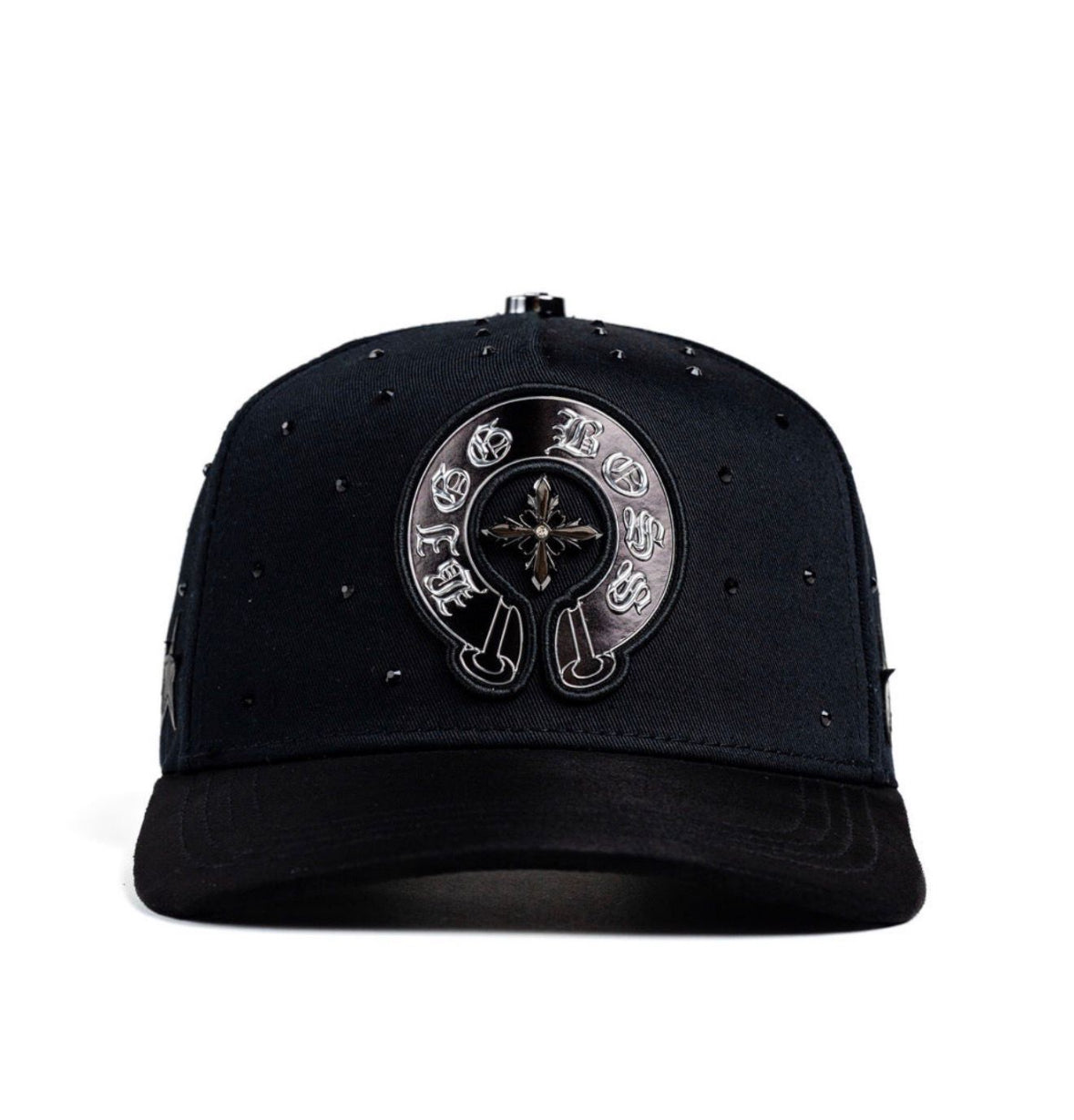 Chrome Black Bigg Boss Hat