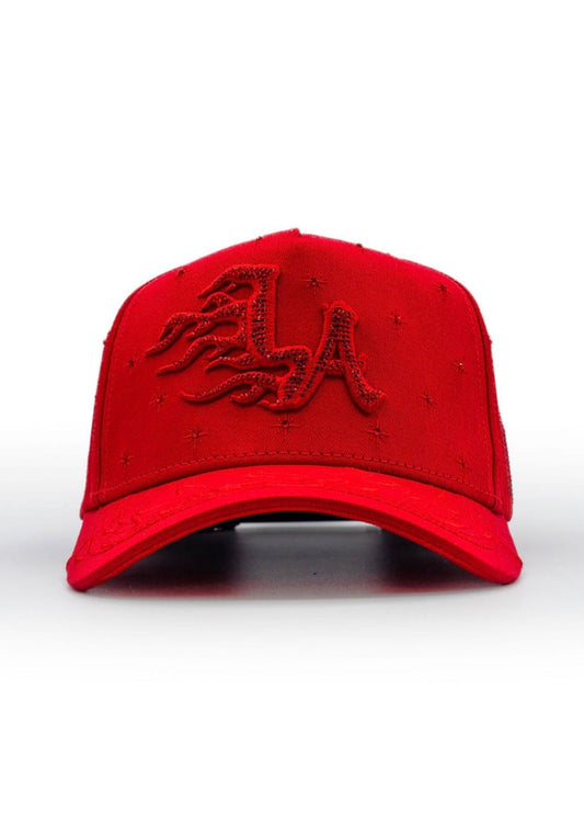 L A Flamas Red Klan Hat
