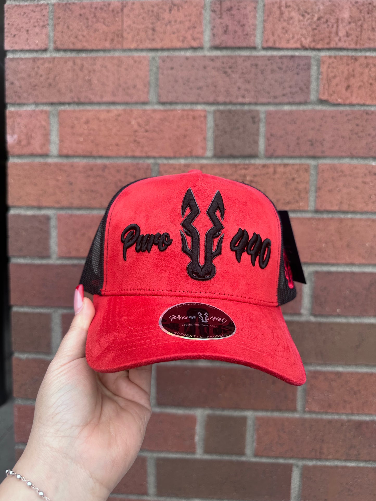 Gorra Roja Caballo
